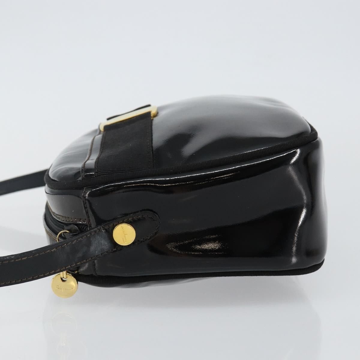 Salvatore Ferragamo Salvatore Ferragamo Vala Patent Leather Size ONE SIZE - 4 Thumbnail