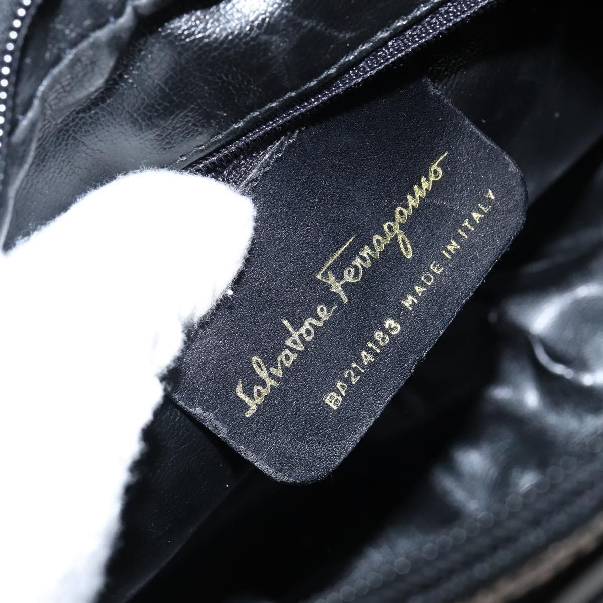 Salvatore Ferragamo Salvatore Ferragamo Vala Patent Leather Size ONE SIZE - 6 Thumbnail