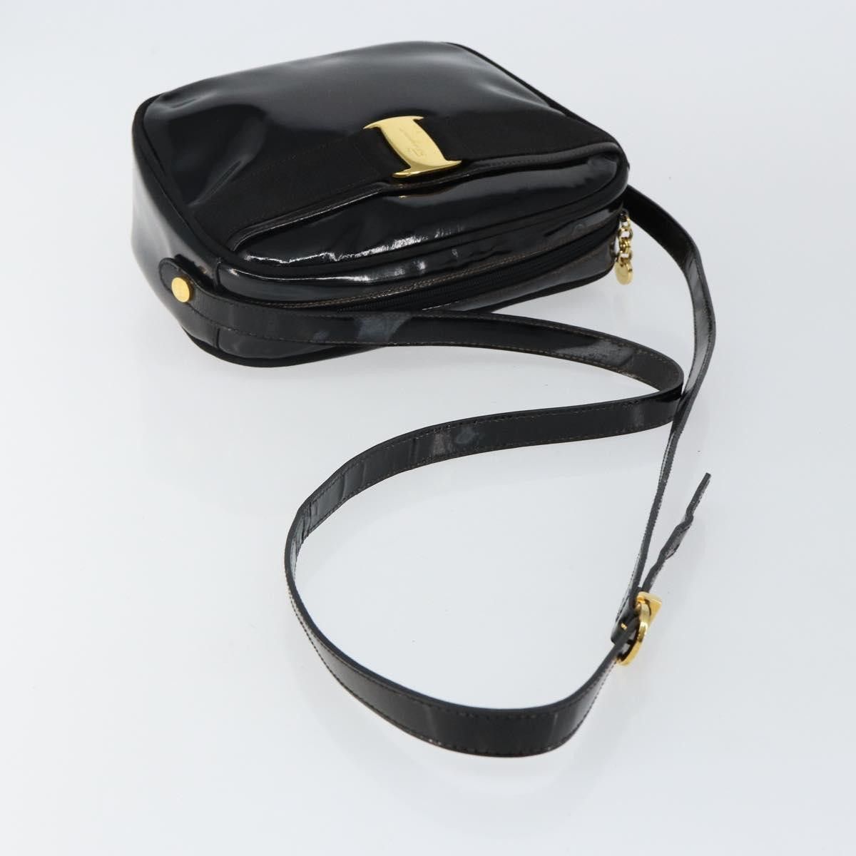 Salvatore Ferragamo Salvatore Ferragamo Vala Patent Leather Size ONE SIZE - 7 Thumbnail