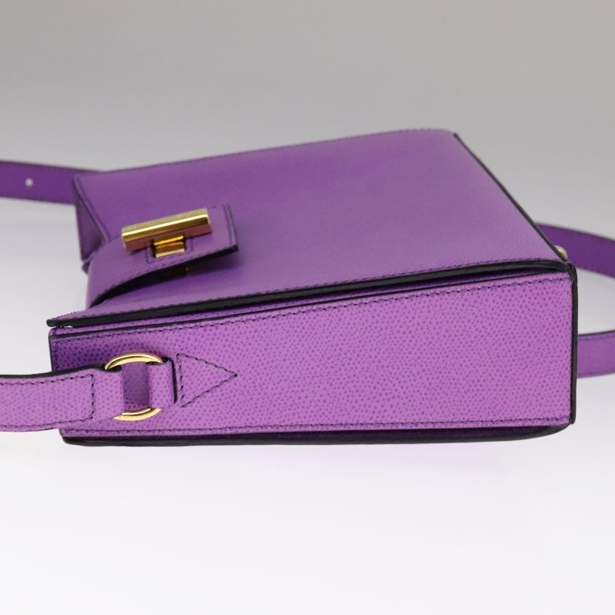 Celine Celine Vintage turn lock shoulder bag Leather Size ONE SIZE - 3 Thumbnail