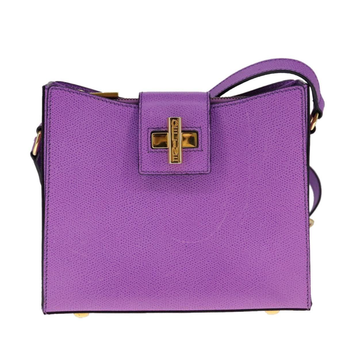 Celine Celine Vintage turn lock shoulder bag Leather Size ONE SIZE - 24 Thumbnail
