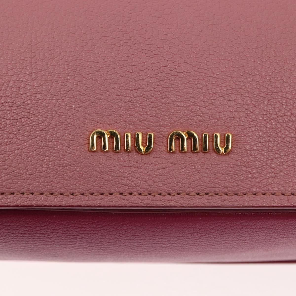 Miu Miu Miu Miu Madras Convertible Lock Tote Leather Size ONE SIZE - 6 Thumbnail