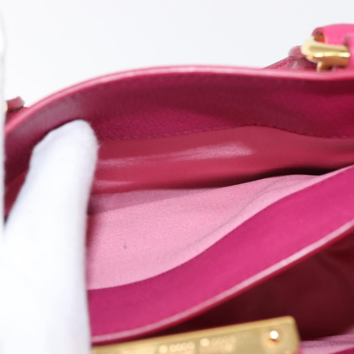 Miu Miu Miu Miu Madras Convertible Lock Tote Leather Size ONE SIZE - 24 Thumbnail