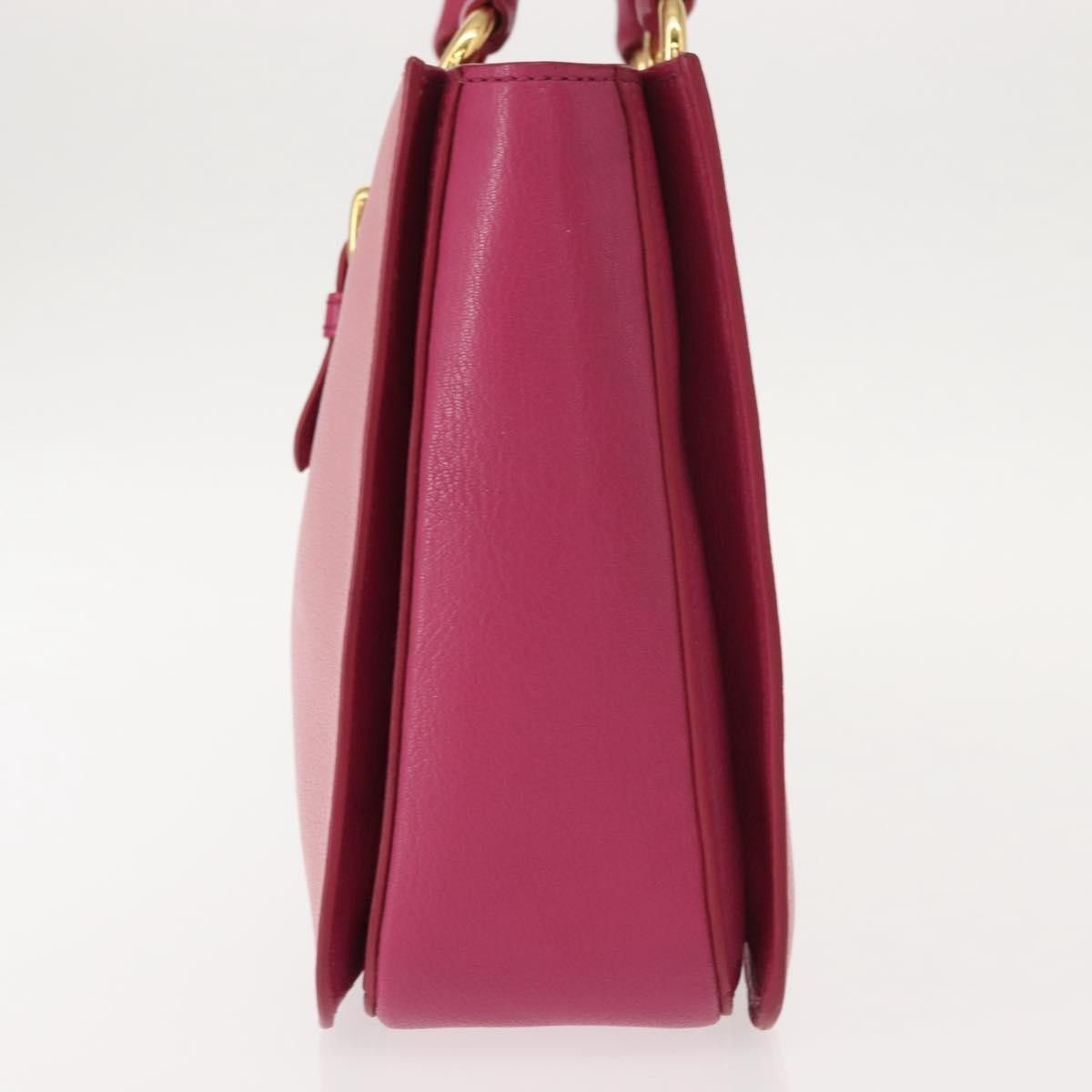 Miu Miu Miu Miu Madras Convertible Lock Tote Leather Size ONE SIZE - 4 Thumbnail