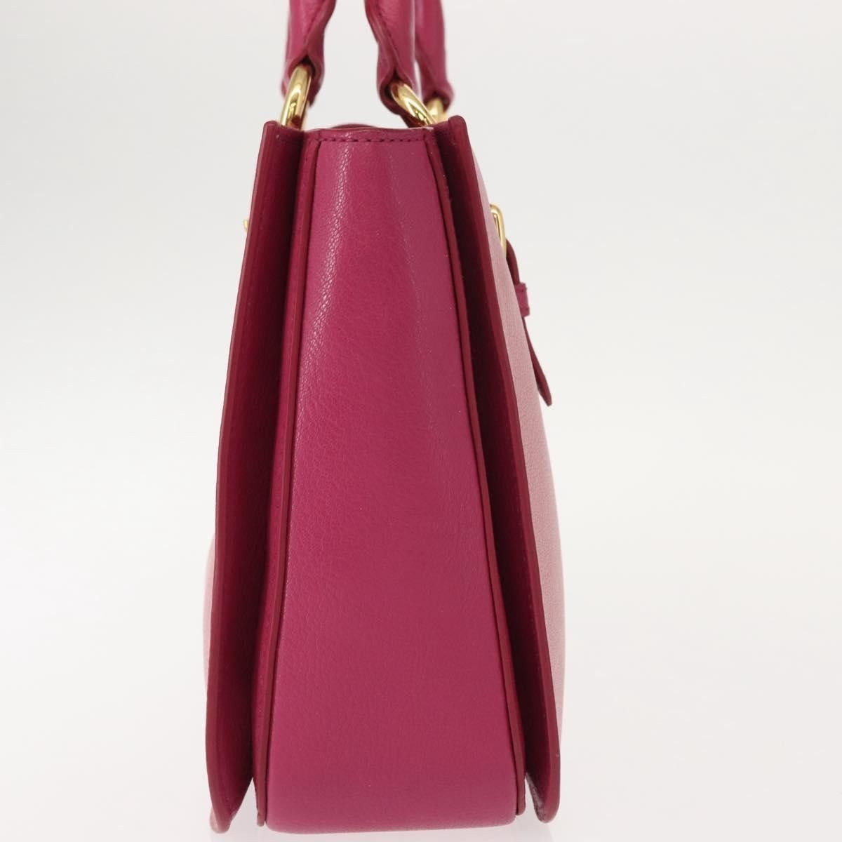 Miu Miu Miu Miu Madras Convertible Lock Tote Leather Size ONE SIZE - 3 Thumbnail