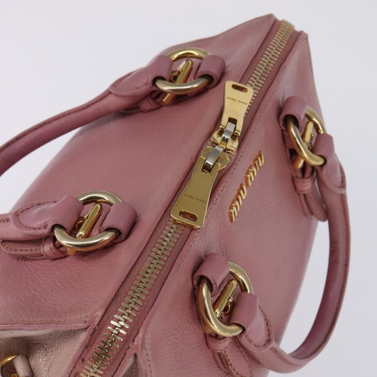 Miu Miu Miu Miu Madras Convertible Satchel Leather Size ONE SIZE - 12 Thumbnail