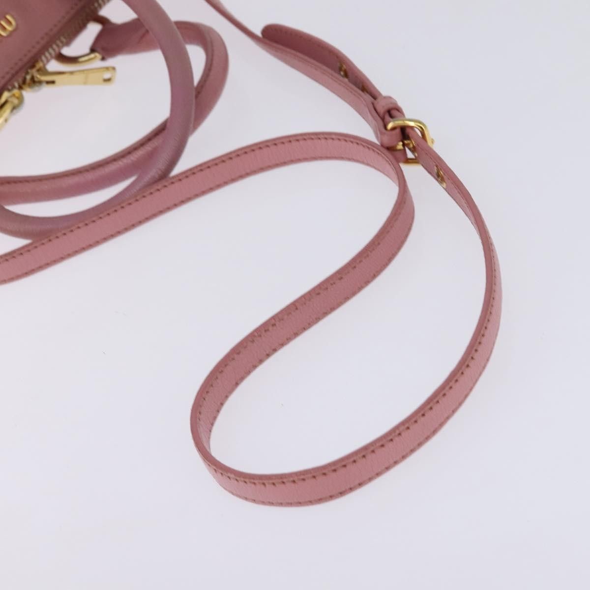 Miu Miu Miu Miu Madras Convertible Satchel Leather Size ONE SIZE - 7 Thumbnail