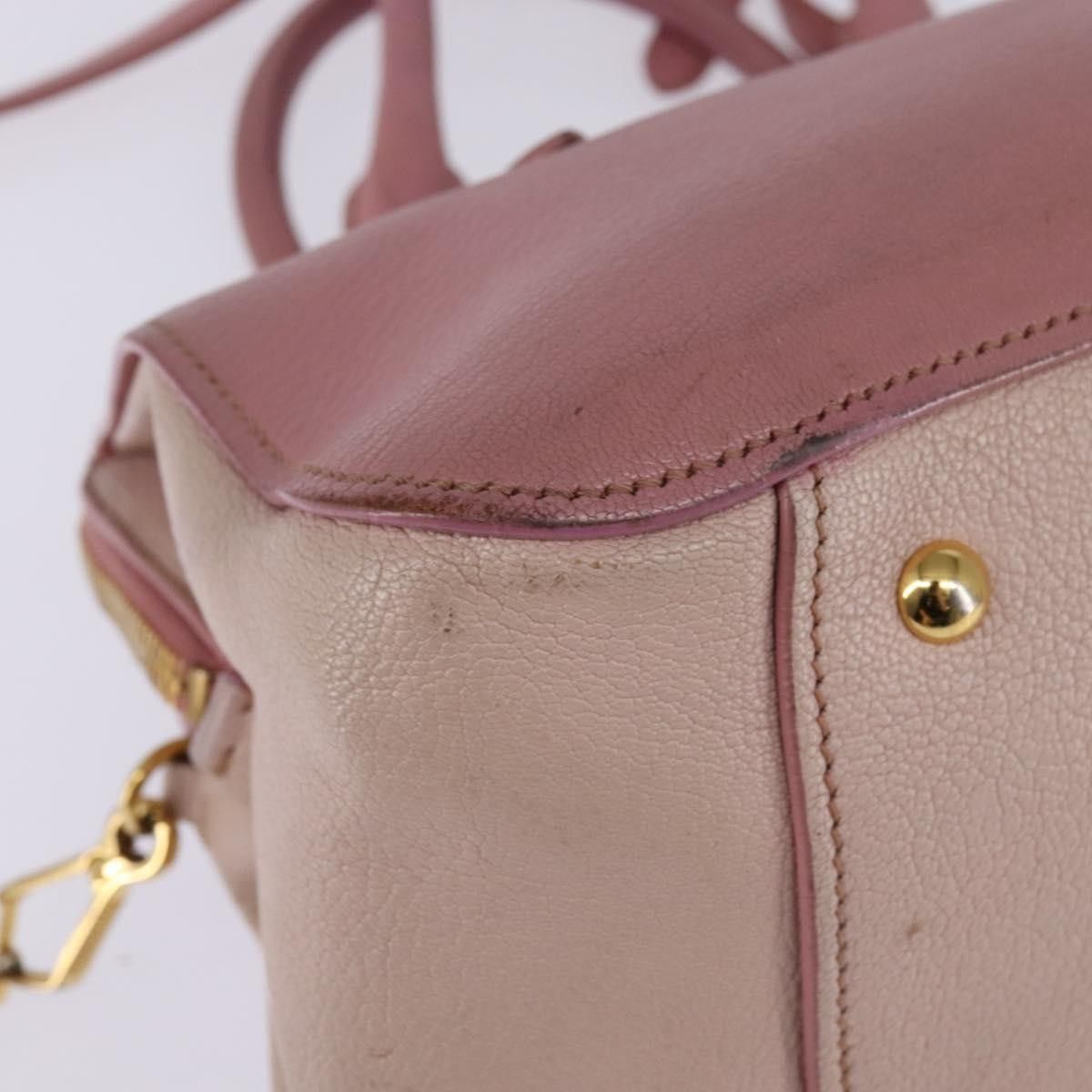 Miu Miu Miu Miu Madras Convertible Satchel Leather Size ONE SIZE - 10 Thumbnail