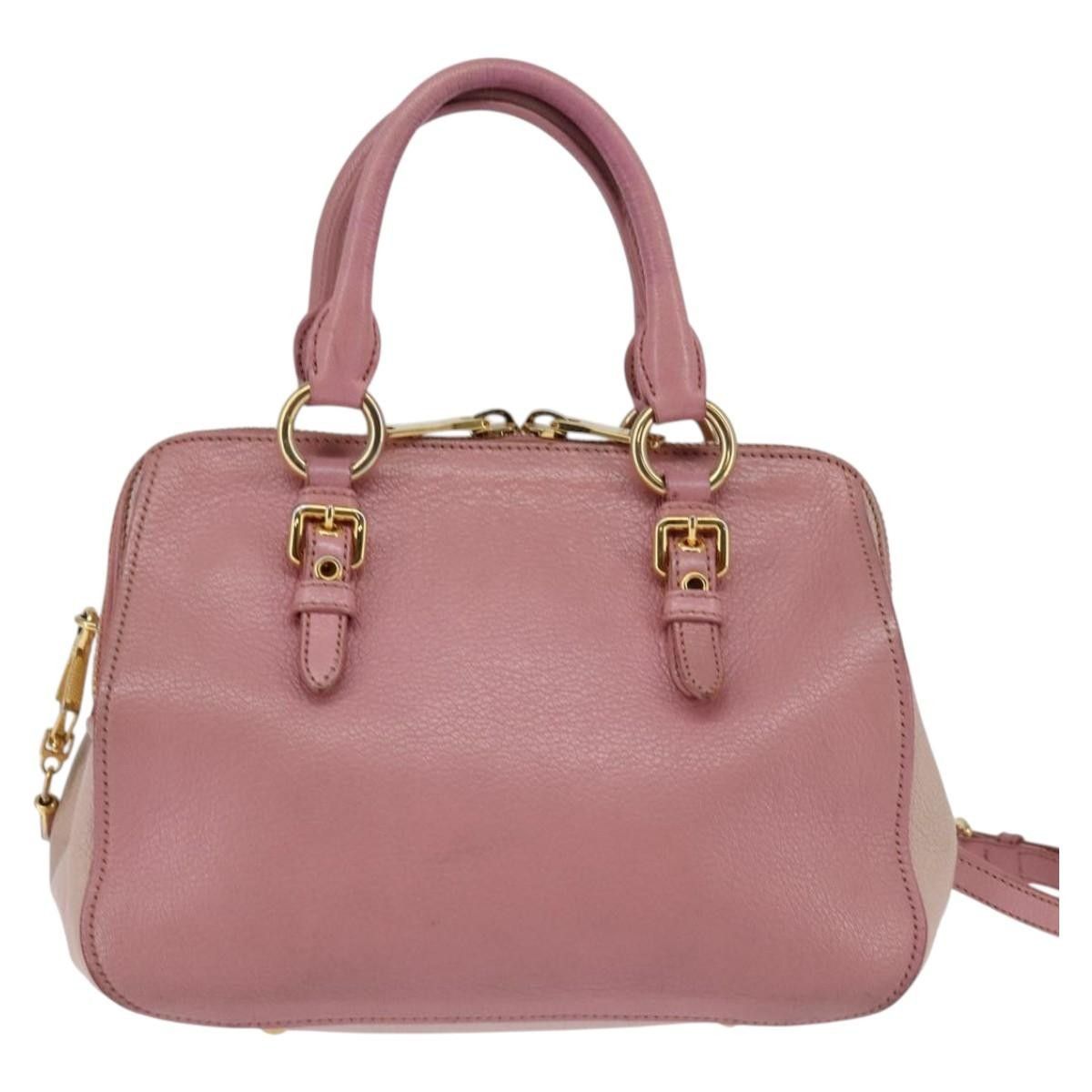 Miu Miu Miu Miu Madras Convertible Satchel Leather Size ONE SIZE - 2 Thumbnail