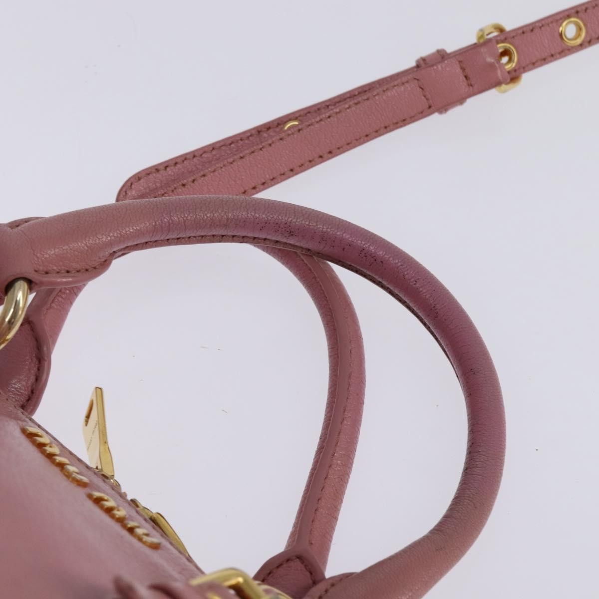 Miu Miu Miu Miu Madras Convertible Satchel Leather Size ONE SIZE - 16 Thumbnail