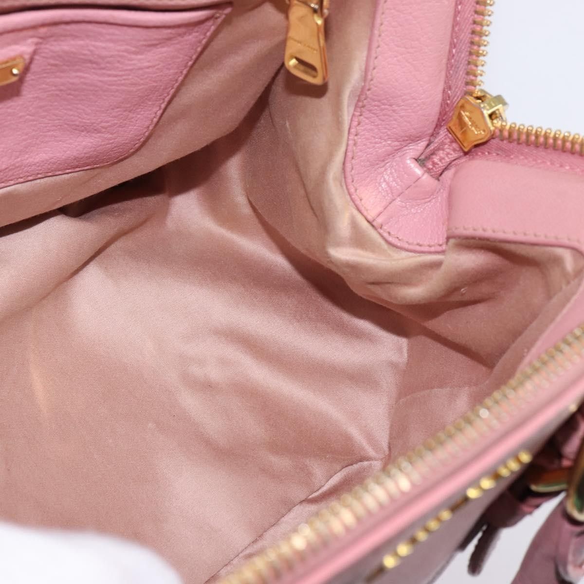 Miu Miu Miu Miu Madras Convertible Satchel Leather Size ONE SIZE - 20 Thumbnail