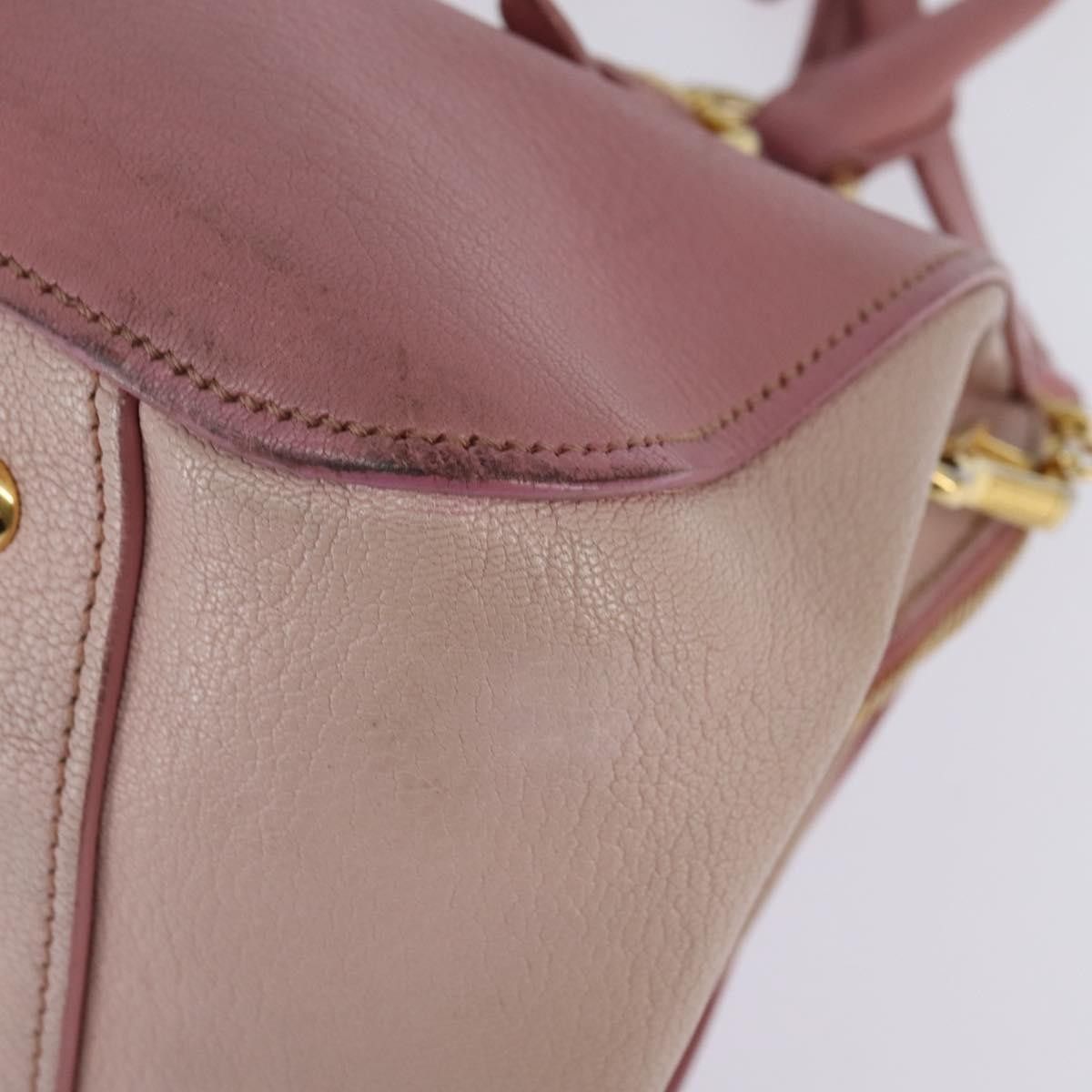 Miu Miu Miu Miu Madras Convertible Satchel Leather Size ONE SIZE - 11 Thumbnail