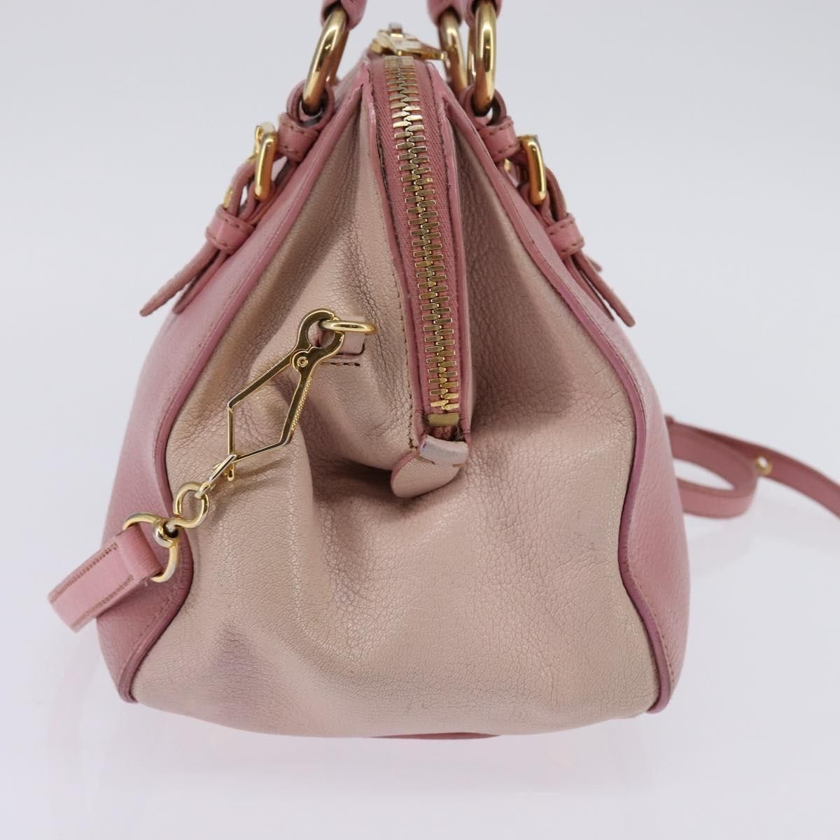 Miu Miu Miu Miu Madras Convertible Satchel Leather Size ONE SIZE - 3 Thumbnail