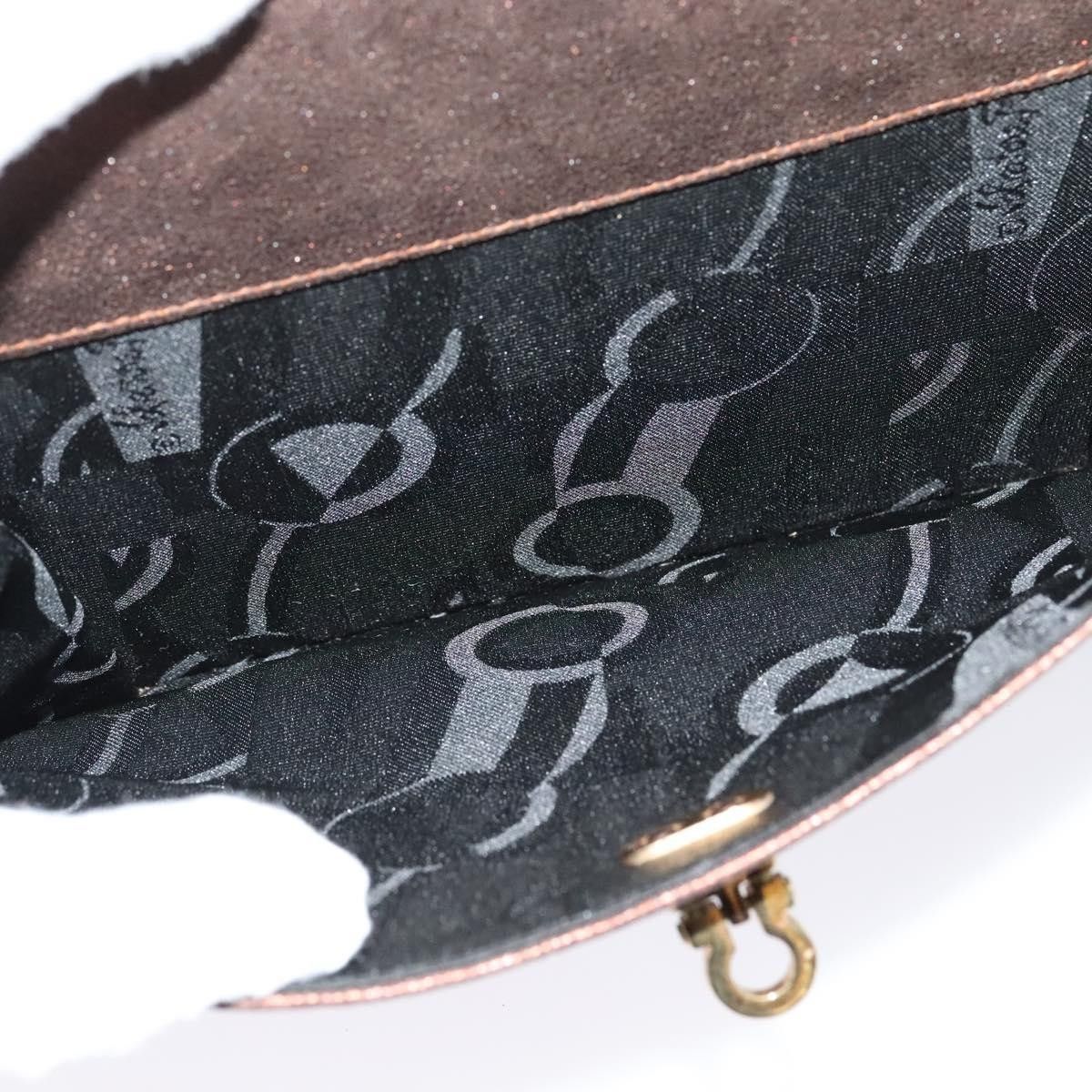 Salvatore Ferragamo Salvatore Ferragamo Gancini Shoulder Bag Leather Size ONE SIZE - 20 Thumbnail