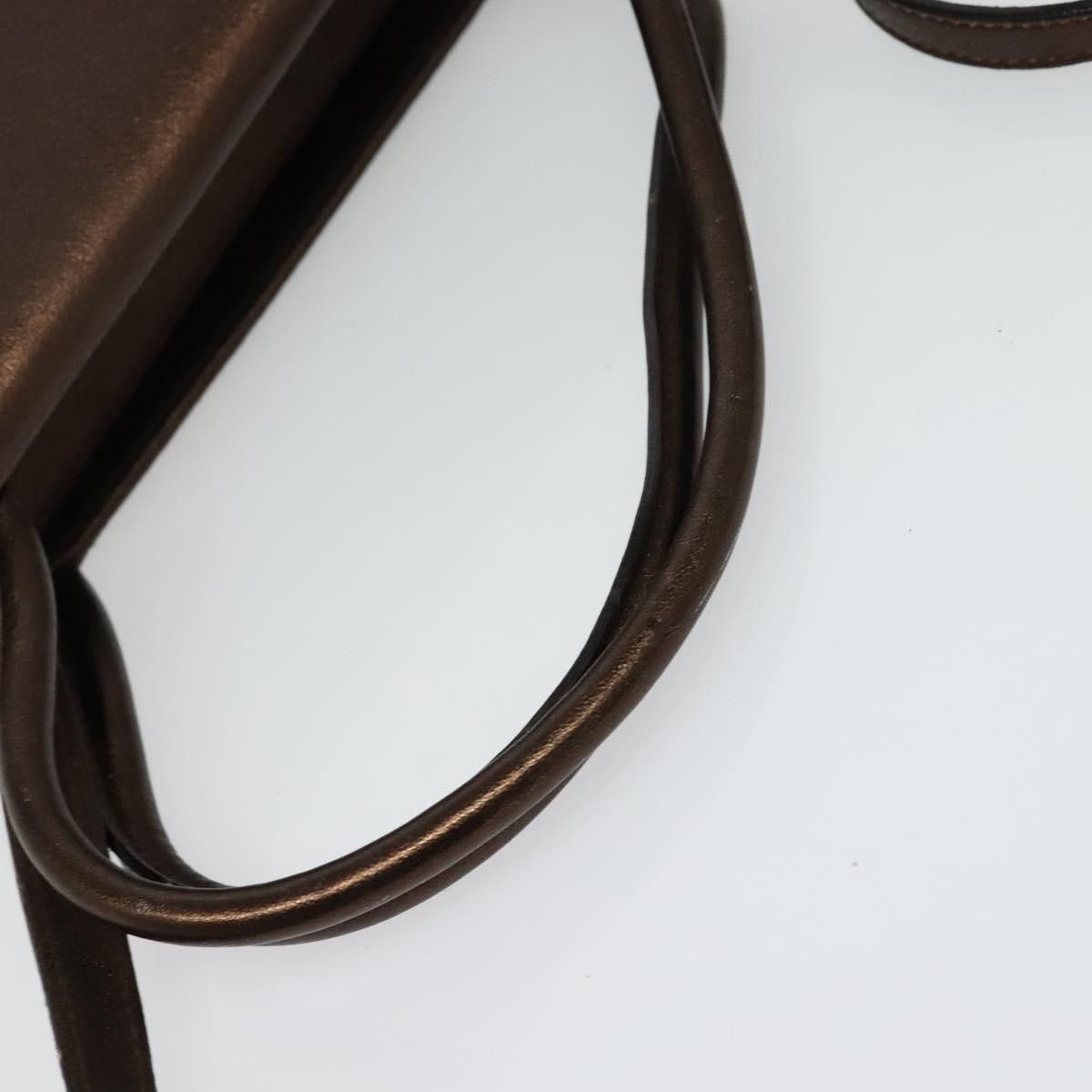 Salvatore Ferragamo Salvatore Ferragamo Gancini Shoulder Bag Leather Size ONE SIZE - 7 Thumbnail