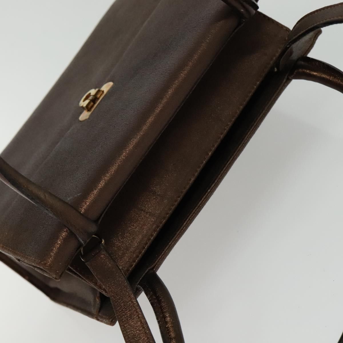 Salvatore Ferragamo Salvatore Ferragamo Gancini Shoulder Bag Leather Size ONE SIZE - 16 Thumbnail