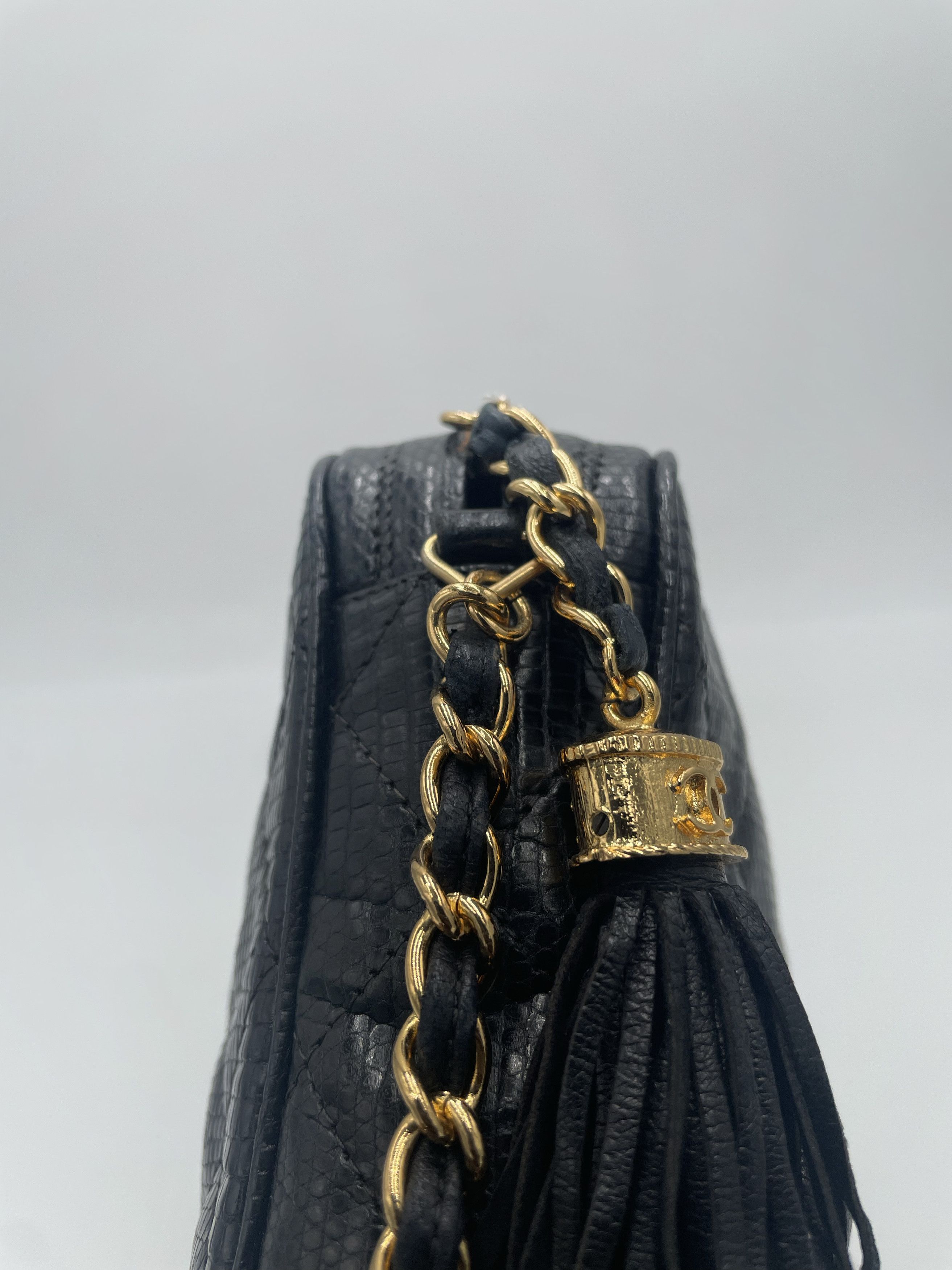 Chanel Chanel Vintage Tassel Camera Bag Lizard Size ONE SIZE - 5 Thumbnail
