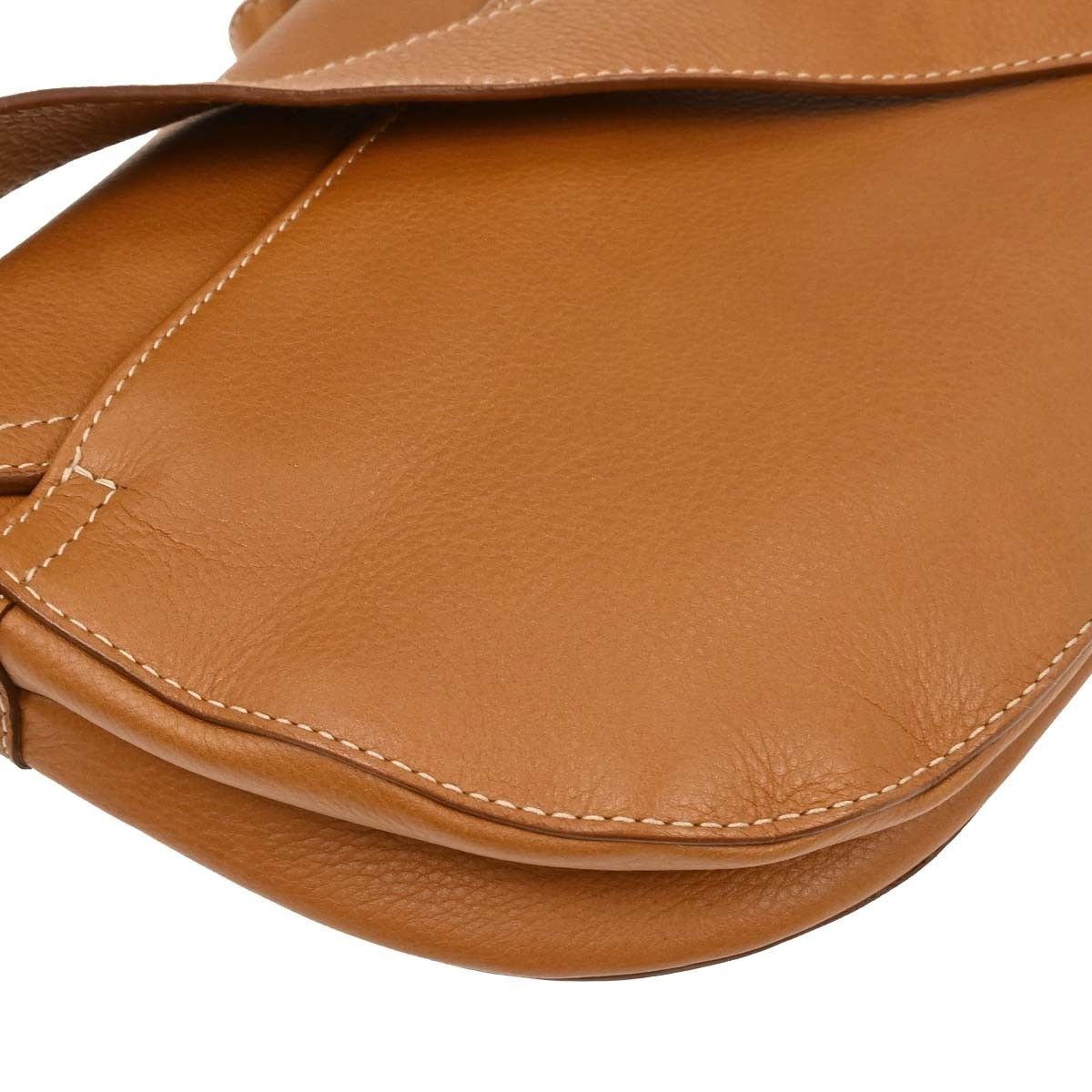 Dior Christian Dior Vintage Double Saddle Bag Leather Size ONE SIZE - 3 Thumbnail
