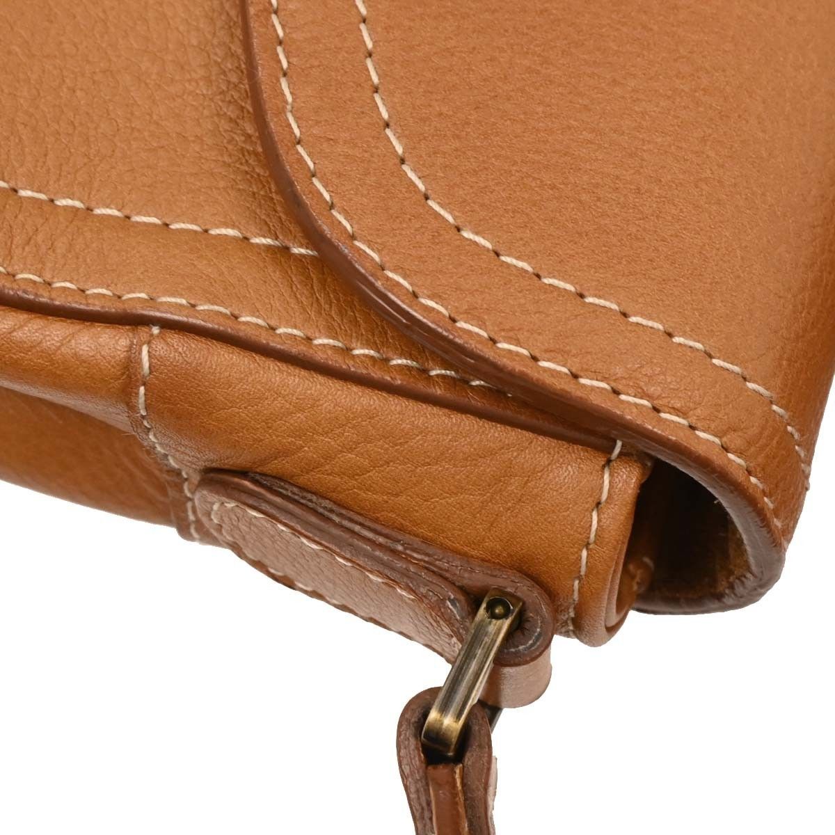 Dior Christian Dior Vintage Double Saddle Bag Leather Size ONE SIZE - 7 Thumbnail