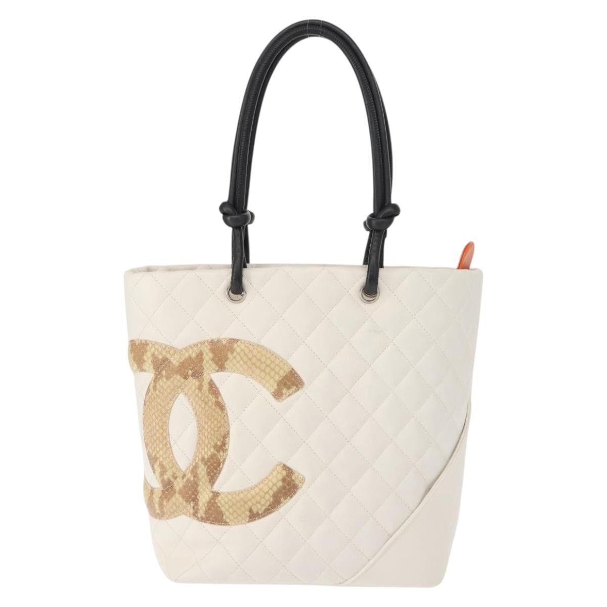 Chanel Chanel Cambon Tote Quilted Leather Size ONE SIZE - 18 Thumbnail