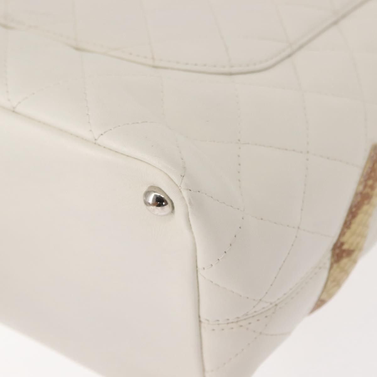 Chanel Chanel Cambon Tote Quilted Leather Size ONE SIZE - 10 Thumbnail