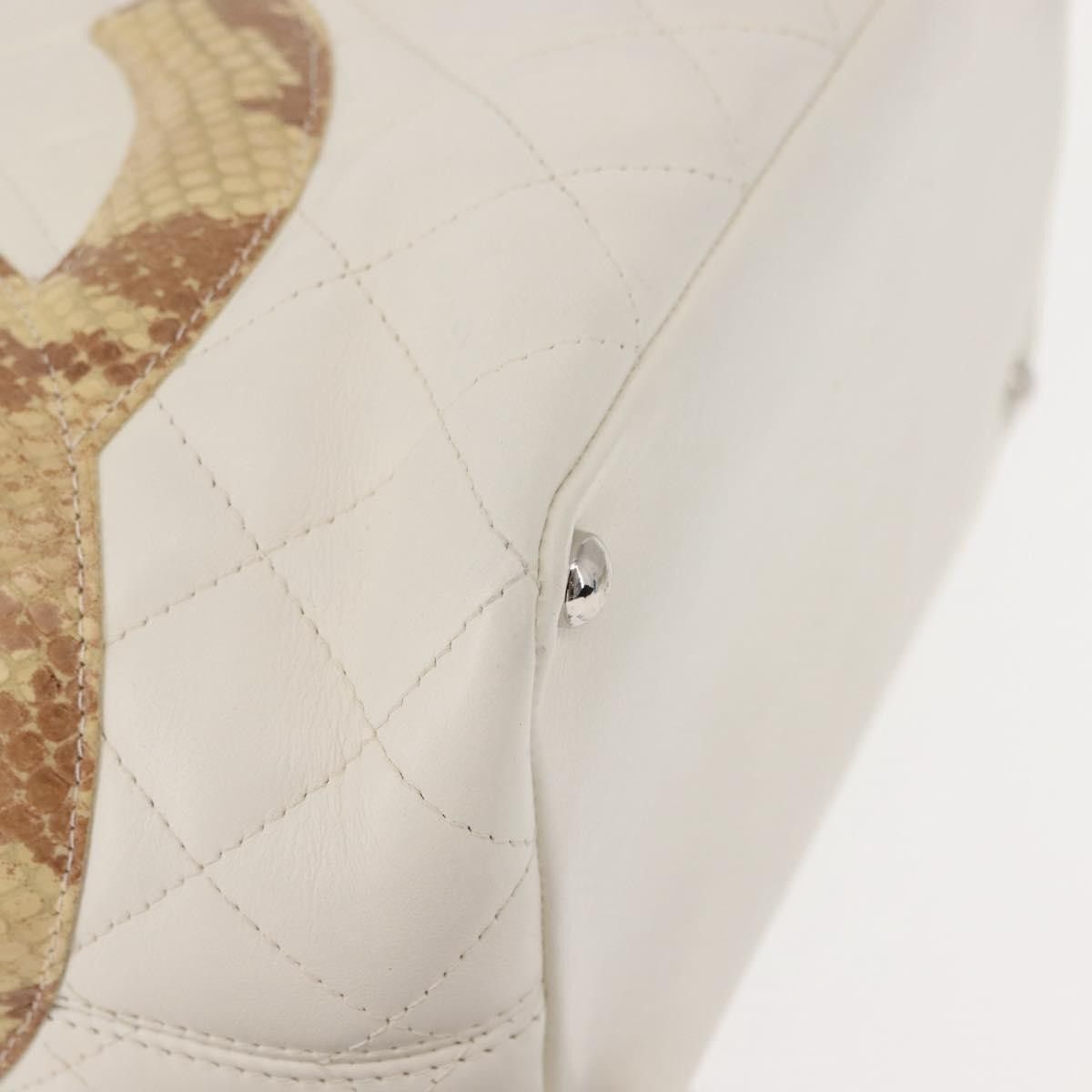 Chanel Chanel Cambon Tote Quilted Leather Size ONE SIZE - 9 Thumbnail