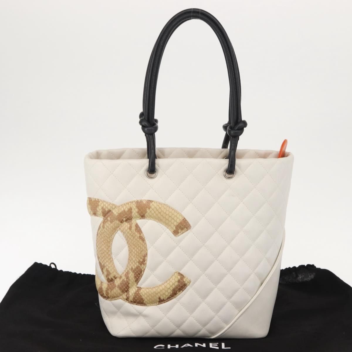 Chanel Chanel Cambon Tote Quilted Leather Size ONE SIZE - 14 Thumbnail