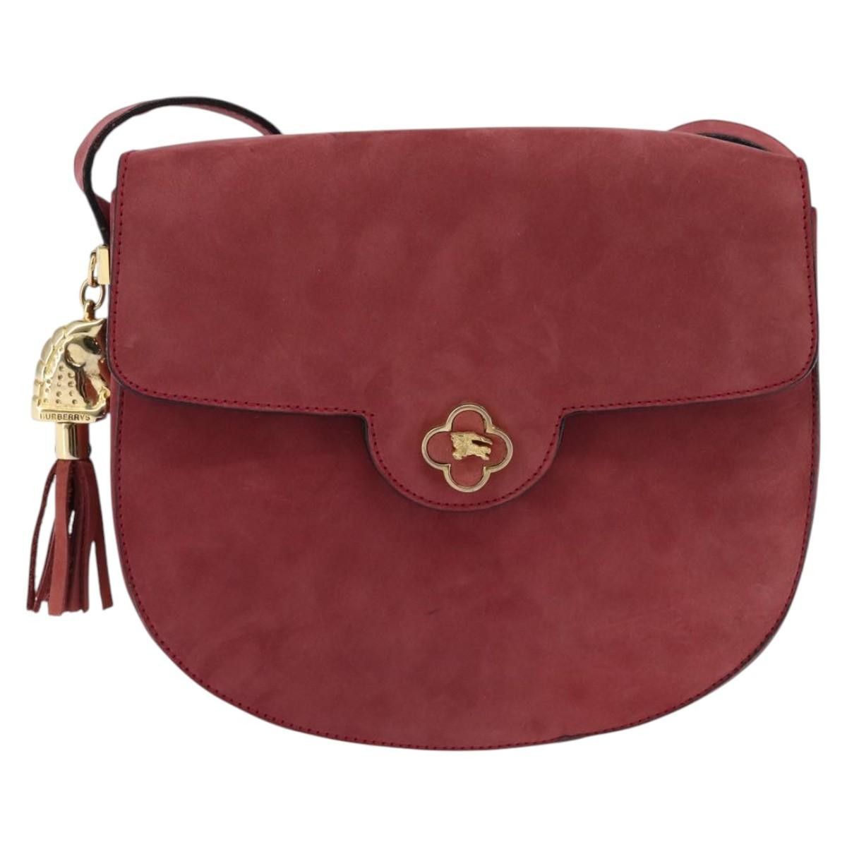 Burberry Burberry Vintage Crossbody Bag Suede Size ONE SIZE - 23 Thumbnail