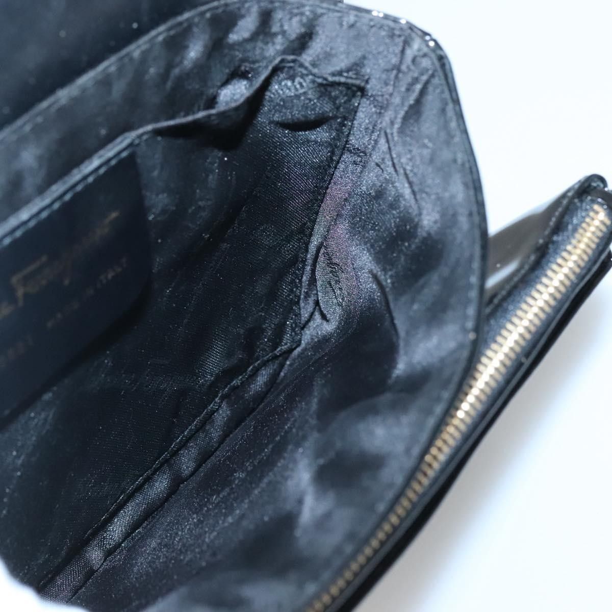 Salvatore Ferragamo Salvatore Ferragamo Gancini handbag Patent leather Size ONE SIZE - 18 Thumbnail