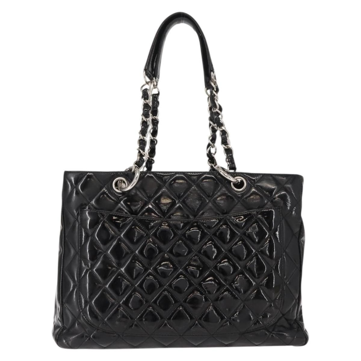 Chanel Chanel Grand Shopping Tote Quilted Patent Size ONE SIZE - 2 Thumbnail