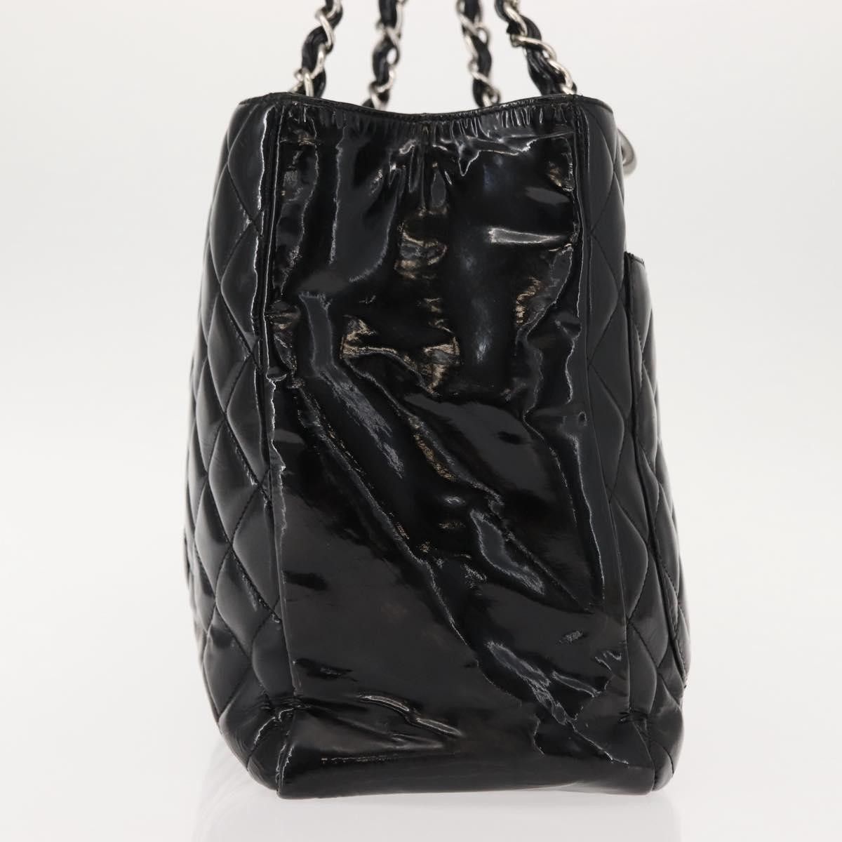 Chanel Chanel Grand Shopping Tote Quilted Patent Size ONE SIZE - 3 Thumbnail