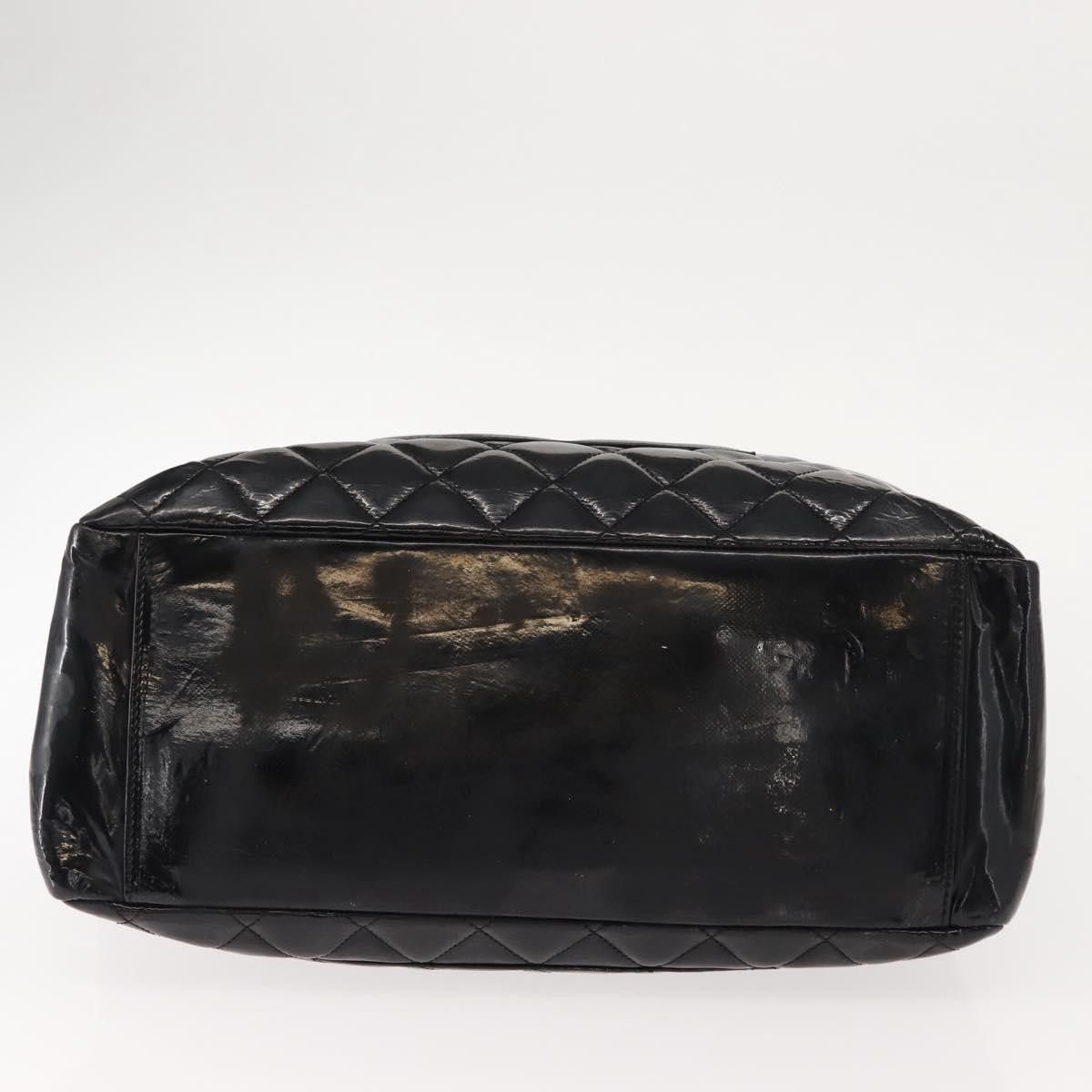 Chanel Chanel Grand Shopping Tote Quilted Patent Size ONE SIZE - 14 Thumbnail