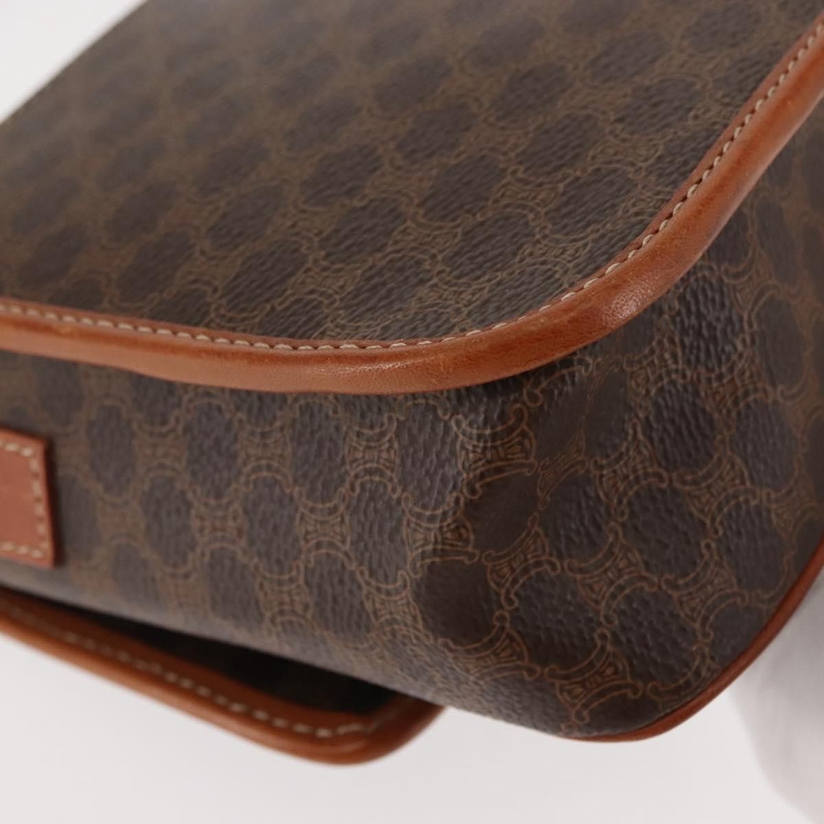 Celine Celine Vintage Macadam Circle Logo Canvas and Leather Size ONE SIZE - 10 Thumbnail