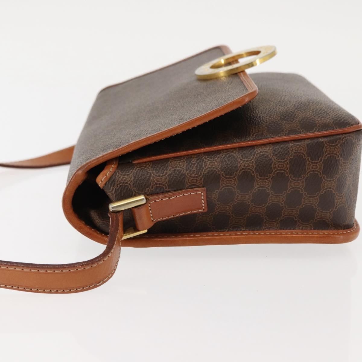 Celine Celine Vintage Macadam Circle Logo Canvas and Leather Size ONE SIZE - 4 Thumbnail