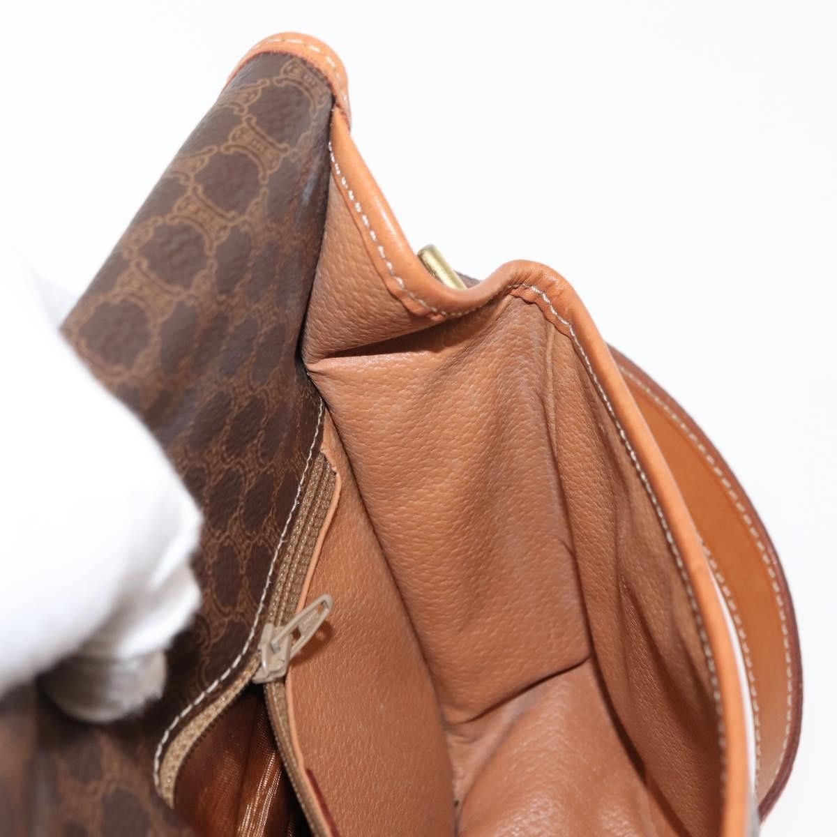 Celine Celine Vintage Macadam Circle Logo Canvas and Leather Size ONE SIZE - 19 Thumbnail