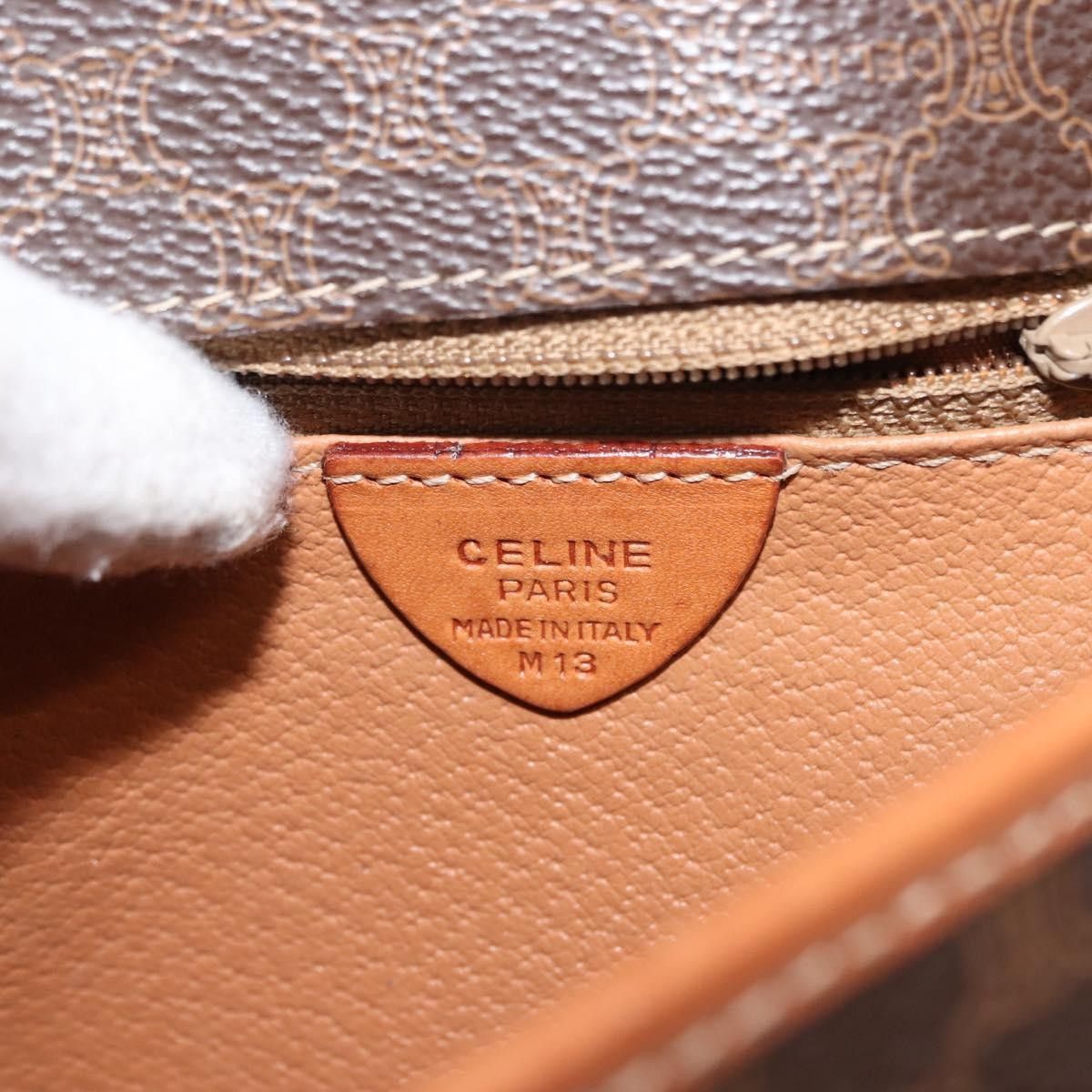 Celine Celine Vintage Macadam Circle Logo Canvas and Leather Size ONE SIZE - 6 Thumbnail