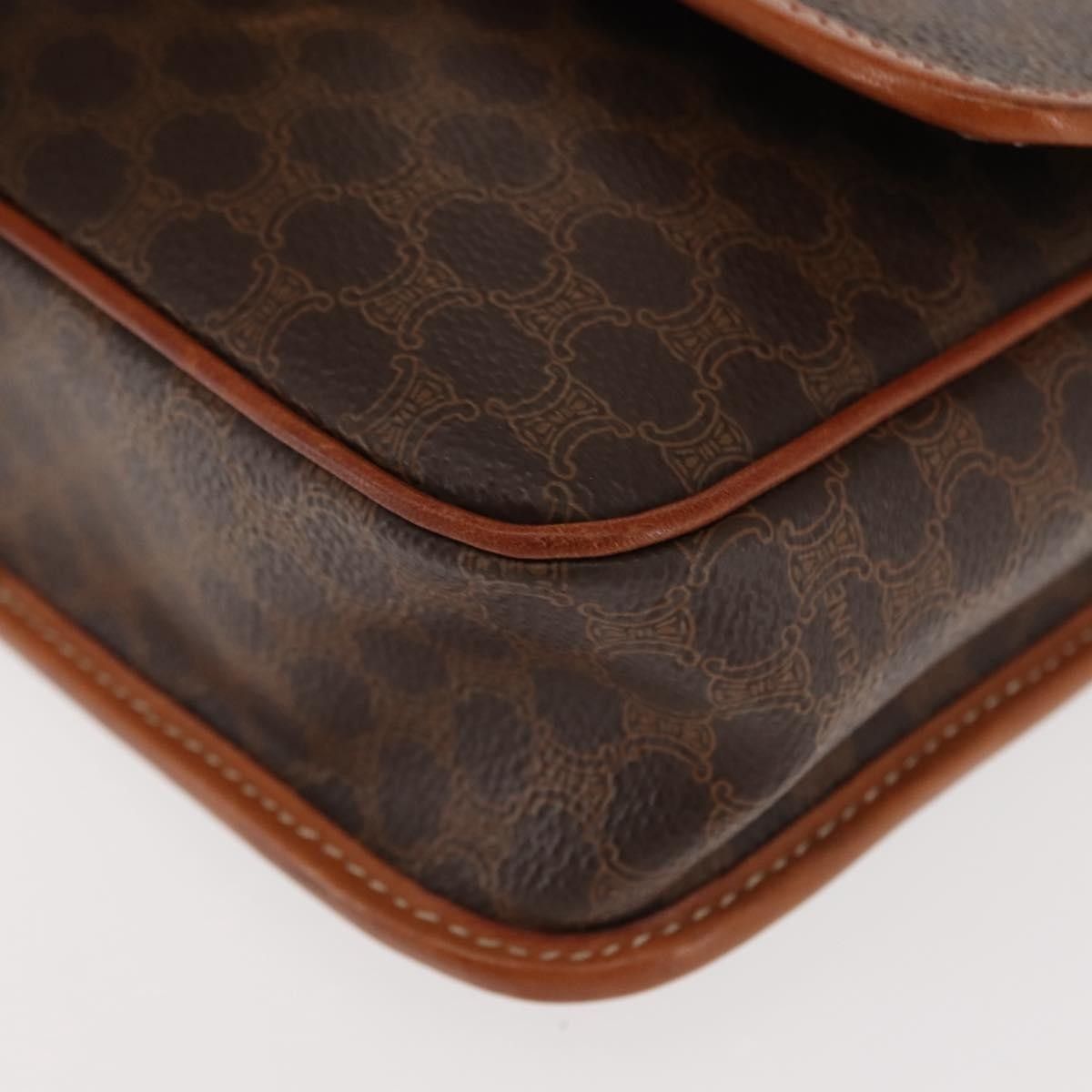 Celine Celine Vintage Macadam Circle Logo Canvas and Leather Size ONE SIZE - 9 Thumbnail