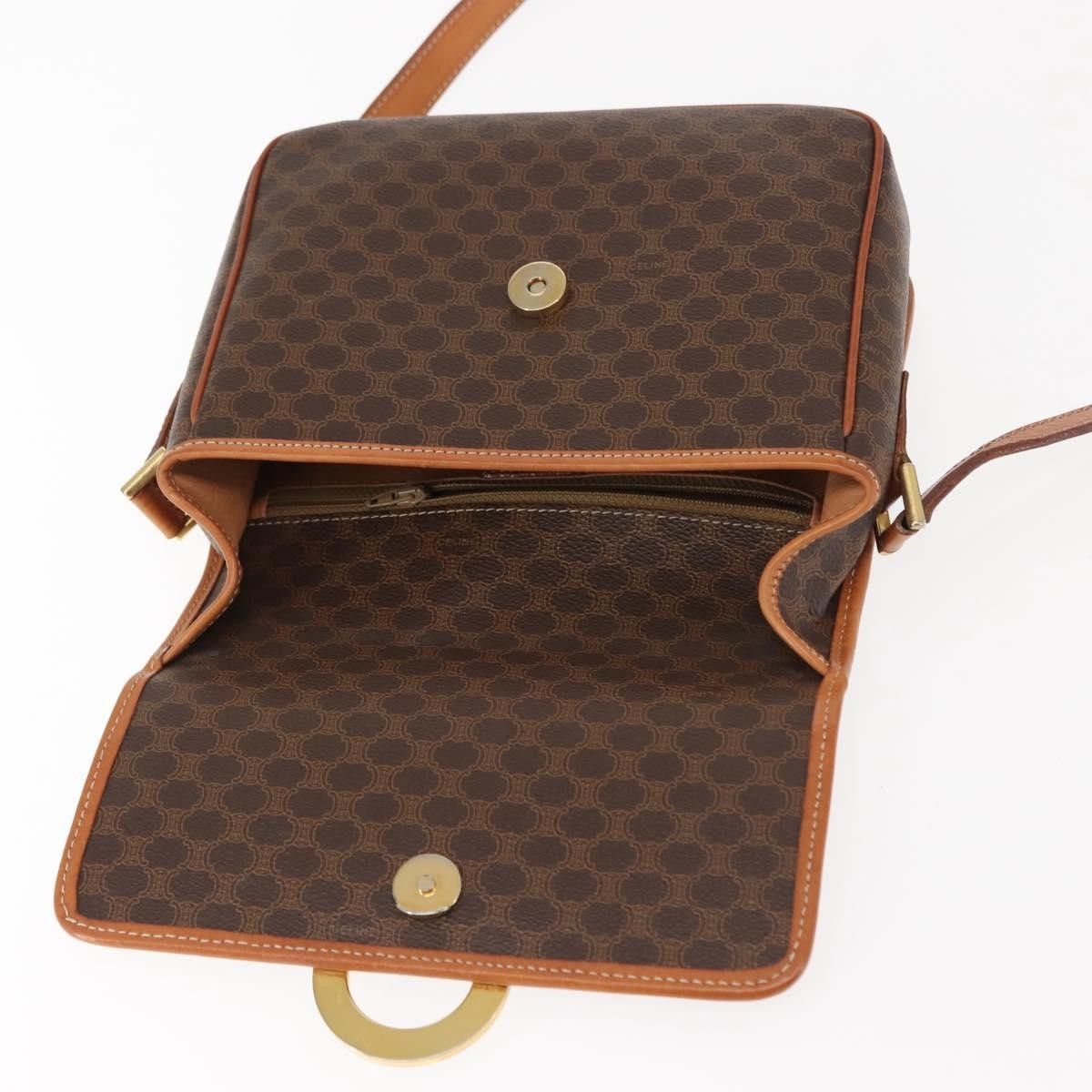 Celine Celine Vintage Macadam Circle Logo Canvas and Leather Size ONE SIZE - 17 Thumbnail