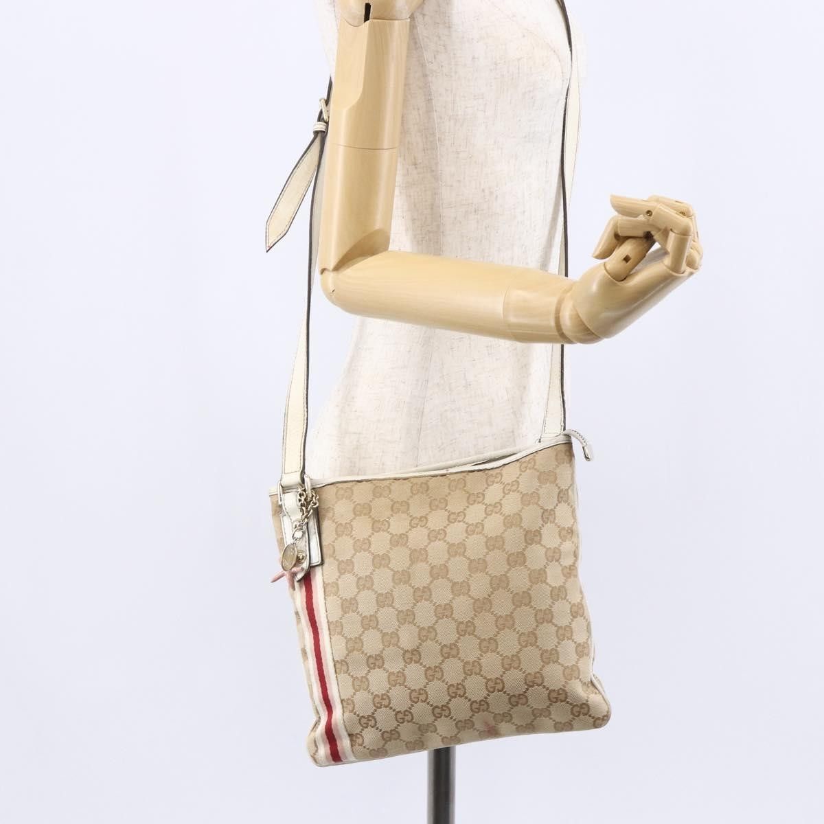 Gucci Gucci Jolicoeur Messenger GG Canvas Size ONE SIZE - 16 Thumbnail