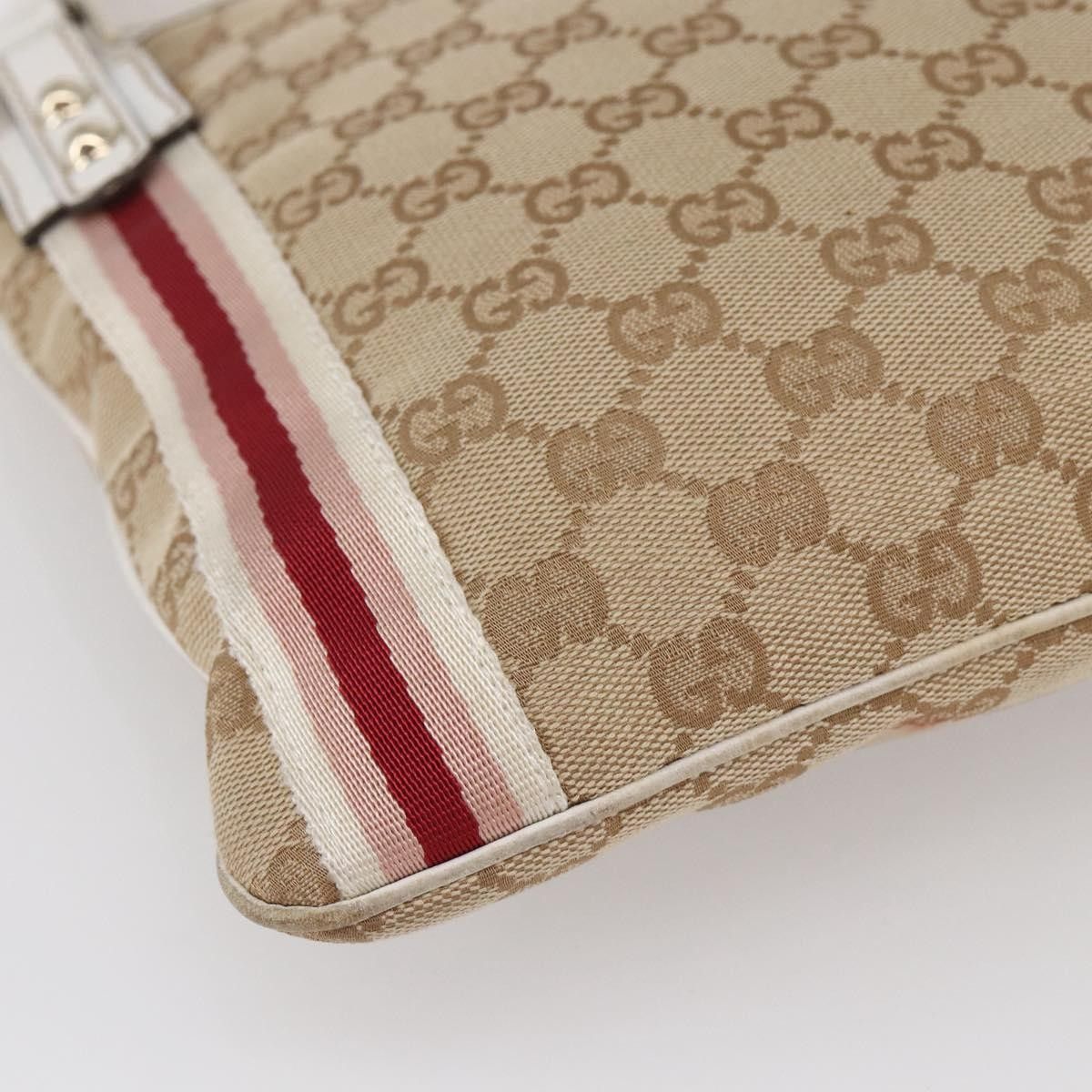 Gucci Gucci Jolicoeur Messenger GG Canvas Size ONE SIZE - 11 Thumbnail