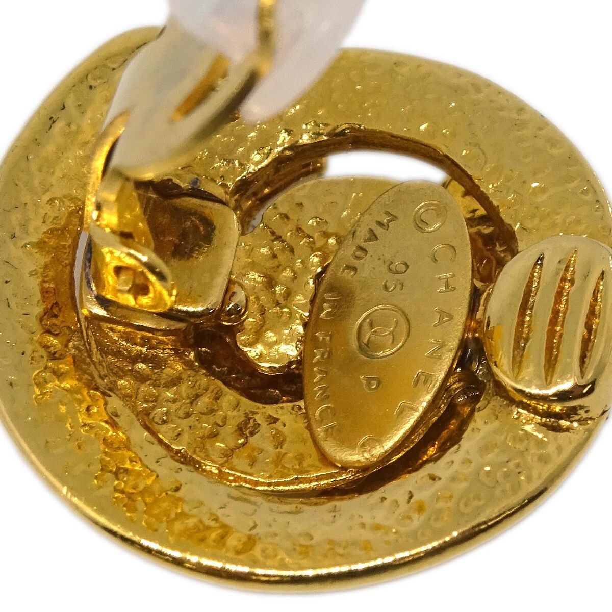 Chanel Chanel CC Round Earrings Metal Size ONE SIZE - 4 Thumbnail