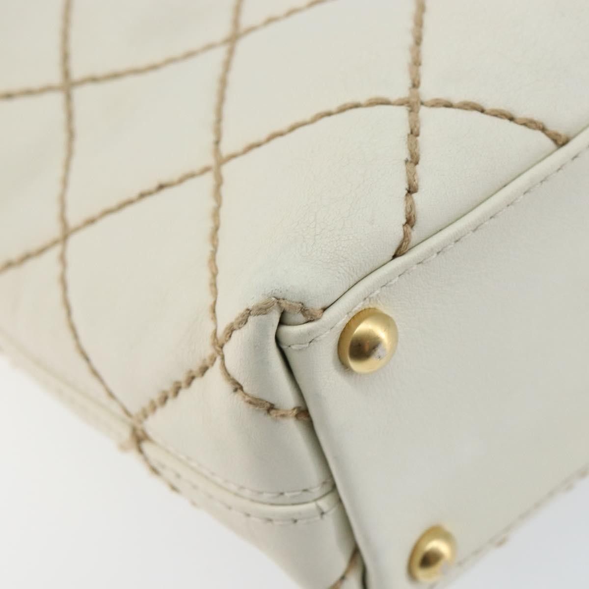Chanel Chanel Surpique Tote Quilted Leather Size ONE SIZE - 12 Thumbnail