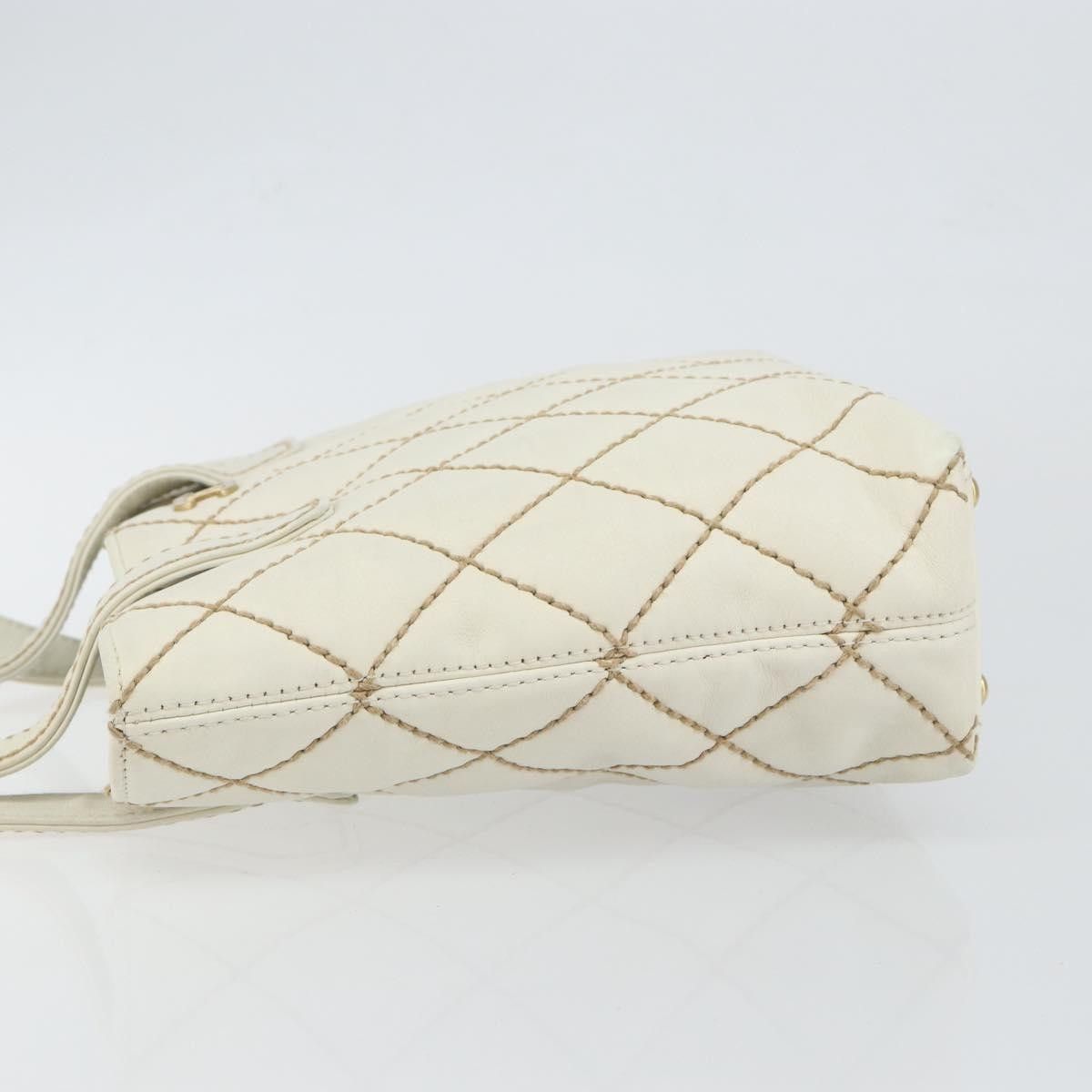 Chanel Chanel Surpique Tote Quilted Leather Size ONE SIZE - 4 Thumbnail
