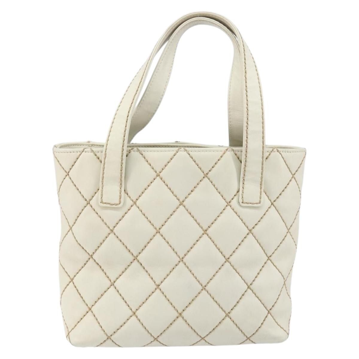 Chanel Chanel Surpique Tote Quilted Leather Size ONE SIZE - 2 Thumbnail