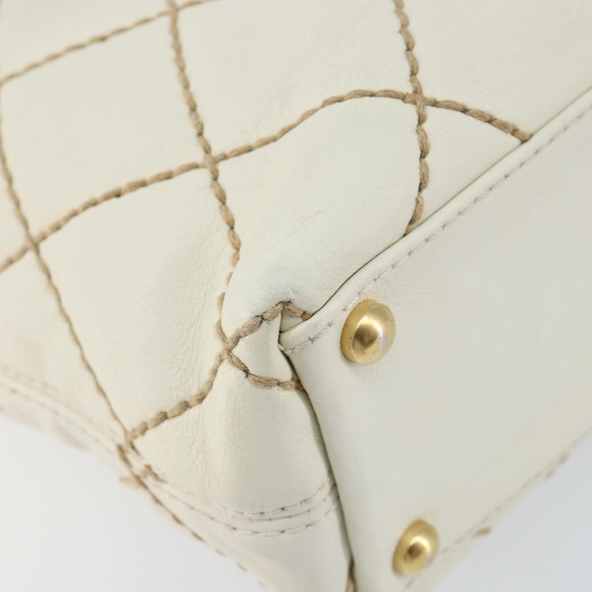 Chanel Chanel Surpique Tote Quilted Leather Size ONE SIZE - 10 Thumbnail