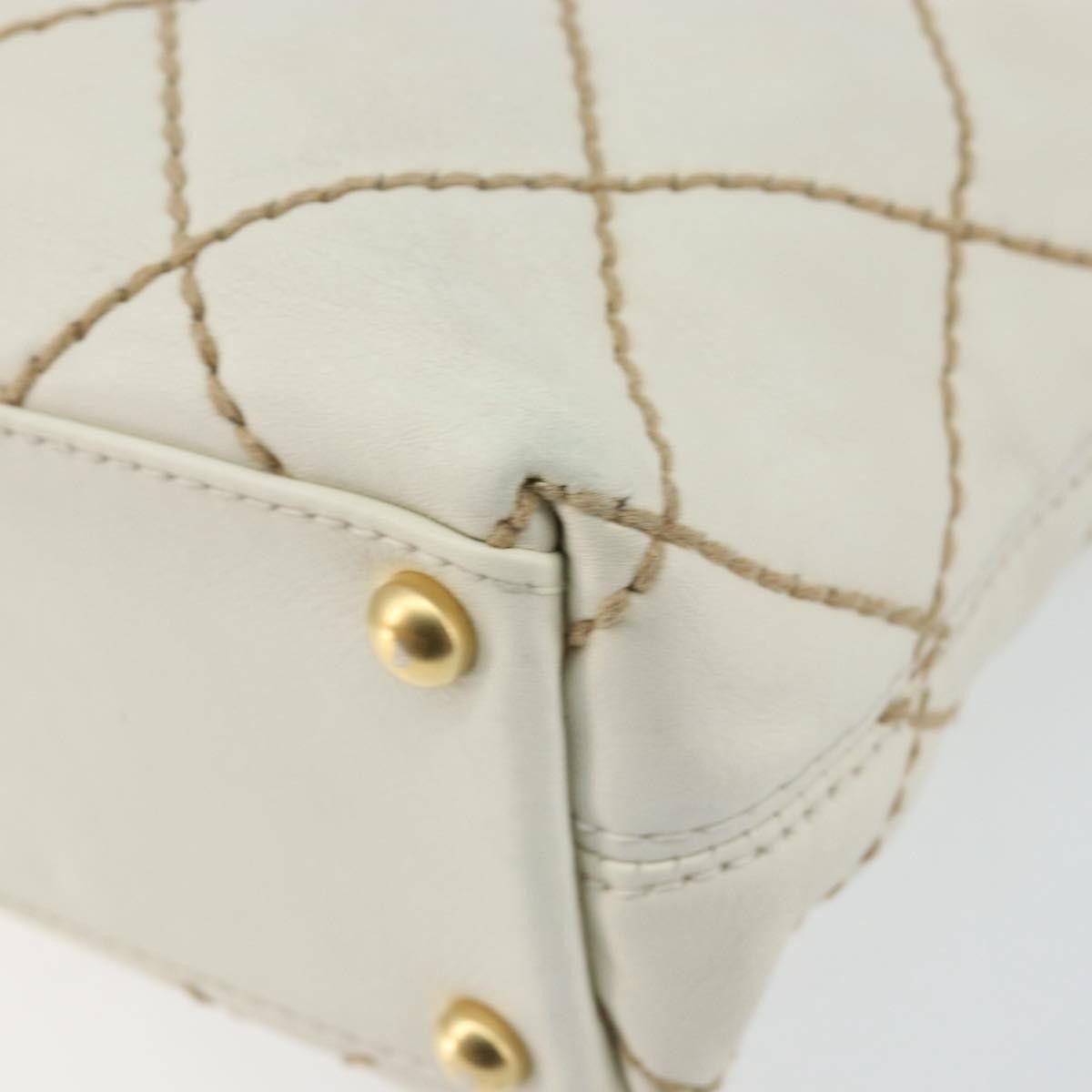 Chanel Chanel Surpique Tote Quilted Leather Size ONE SIZE - 11 Thumbnail