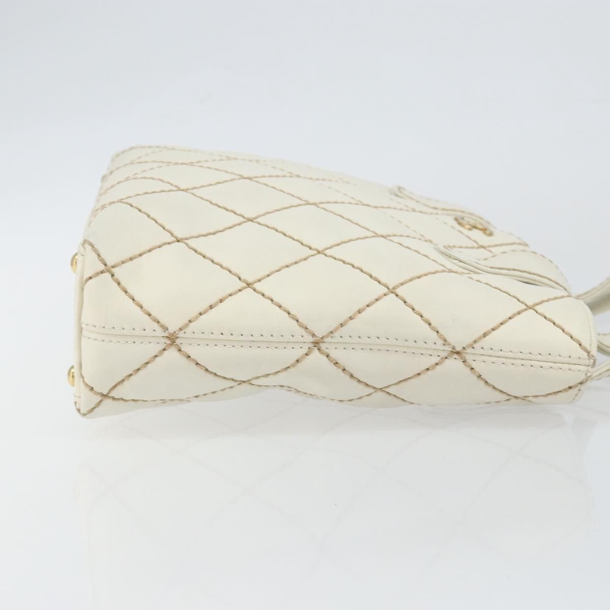 Chanel Chanel Surpique Tote Quilted Leather Size ONE SIZE - 3 Thumbnail