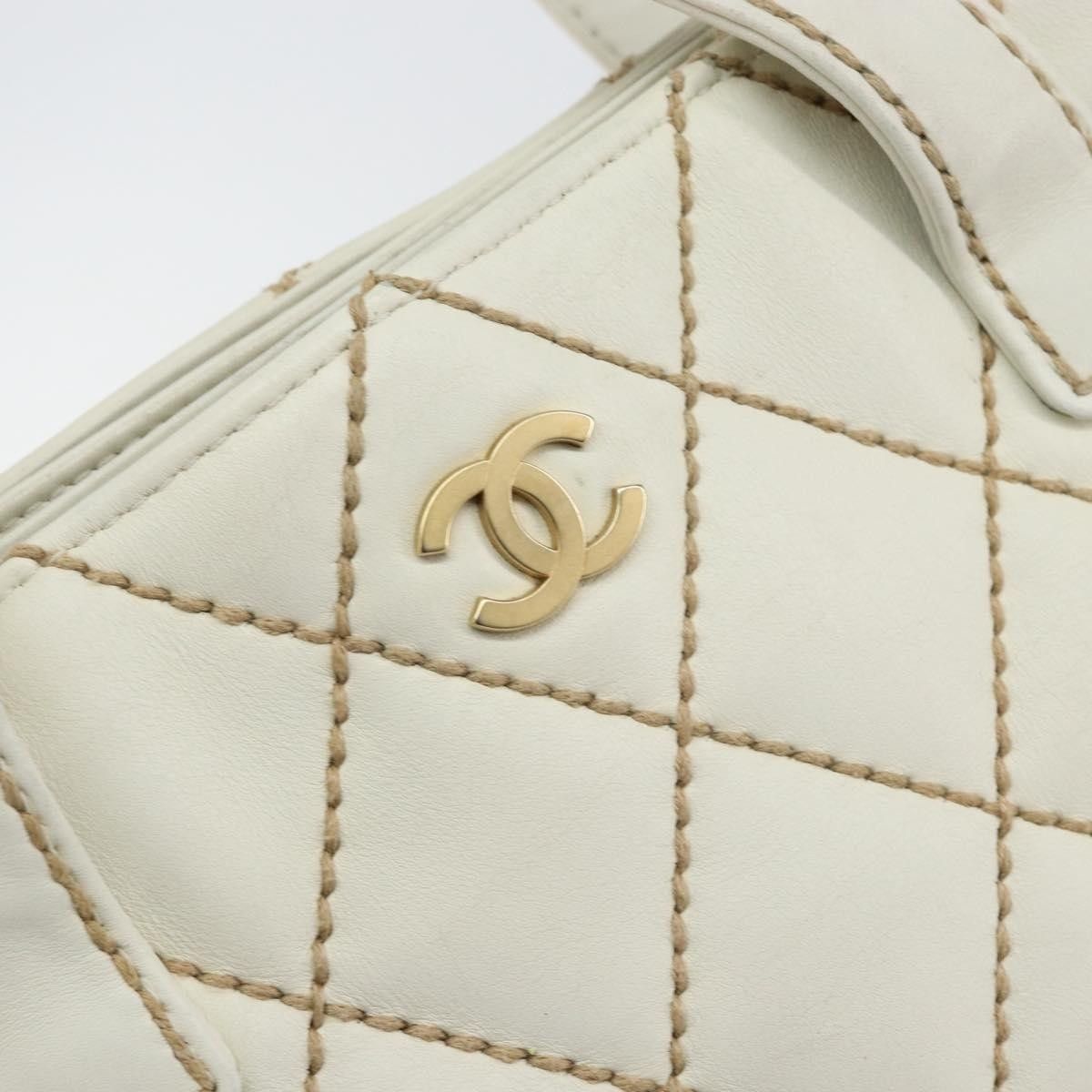 Chanel Chanel Surpique Tote Quilted Leather Size ONE SIZE - 13 Thumbnail