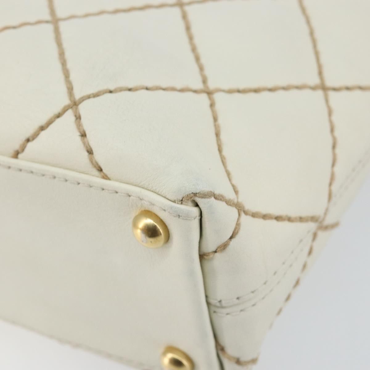 Chanel Chanel Surpique Tote Quilted Leather Size ONE SIZE - 9 Thumbnail