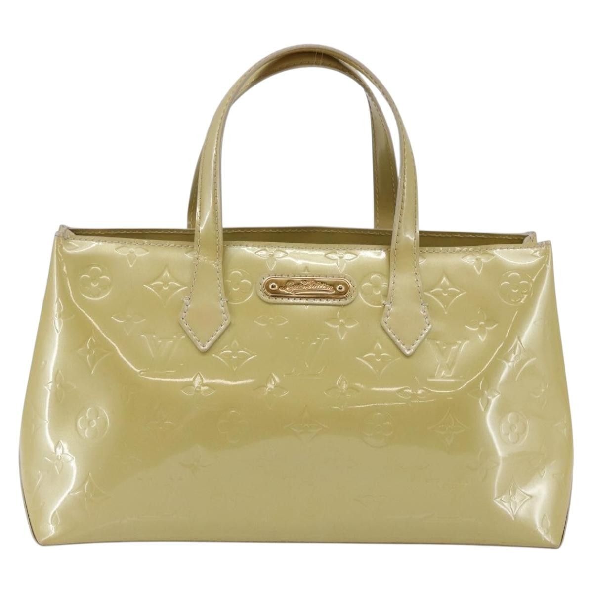 Louis Vuitton Wilshire Handbag Monogram Vernis